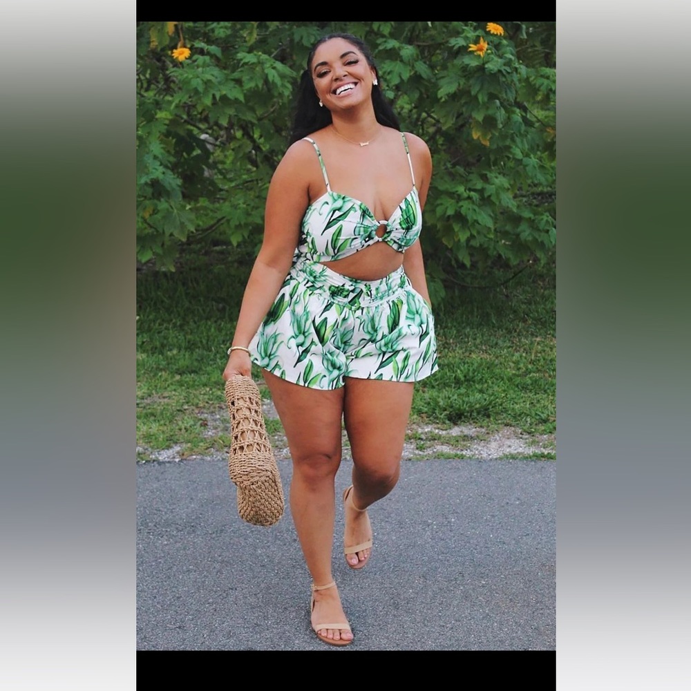 COPY - Delilah Floral Short Set (Two Piece)